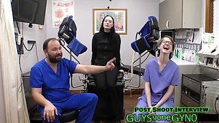Cum Clinic Extraction #14 - Nurse Azra Iahmir Uses Deep Throat on Virgin Nurse Luci Starr