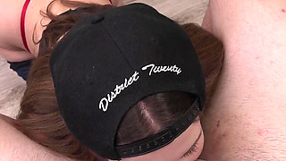 POV Sloppy Throating and Cock Sucking Ended with Me Draining His Balls Empty in My Mouth