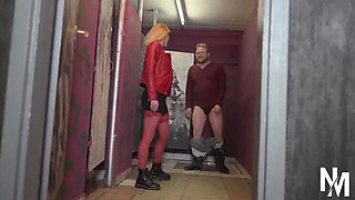 Blonde Femdom Princess Amy Douxxx Treats Dick Harsh - Rough CBT Punishment & Foot Worship