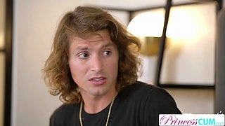 Step sis says, if only i had a way to get a cum inside inwards me