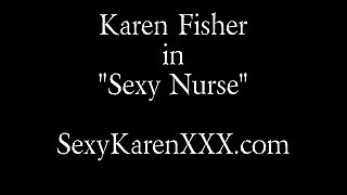Busty Blonde Karen Fisher Is a Slutty Nurse