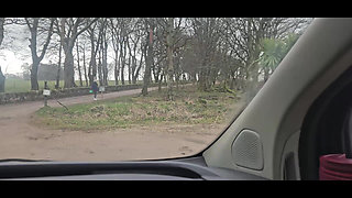 Cock It or Walk It... Foxy Mature Woman Runs Out of Fuel, She Has No Intention of Walking It.
