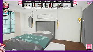 My stepmom NAKED in the BATHTUB at my own HOUSE. Too much soap and water, he asks me for help to rub. Mother in Lust Ep 4