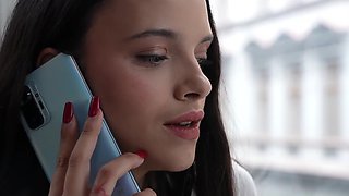 Naughty Latina slut seduces her old professor