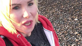 I Walked 25 Miles to Get This Nude Beach Fingering Video!!