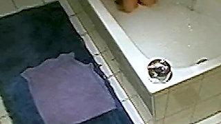 MILF Does Personal Hygiene in the Bathroom