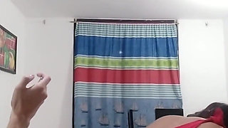 18 year old brunette big saggy tits from New York United States fucking her stepbrother's big cock