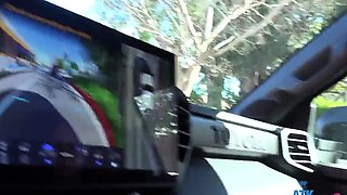 Blonde Teen Selina Imai's Wild Malibu Beach Creampie