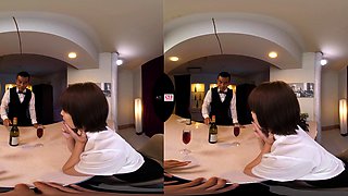 Cute asian chick hot solo masturbation