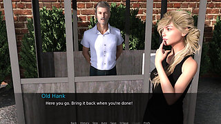 Lancaster Boarding House 1 - Game Intro Ryan Meets Chloe & Feels Her Big Breasts