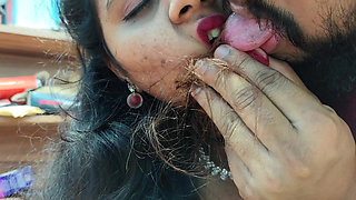 Hot Lip Lock Romance in Modern Dress Sexy Hot Look Girl