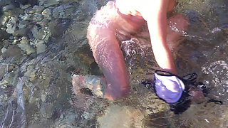 Swimming Naked in Cyprus