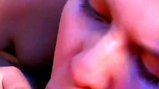 Wonderful teen jizzed in mouth after banging hard