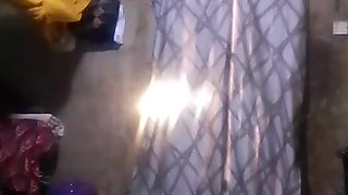 African amateur big breasts stripping
