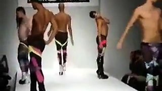 Black Crossdresser in Fierce Runway Show