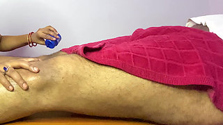 18 year old girl needed first sexual pleasure from her stepbrother oil massage