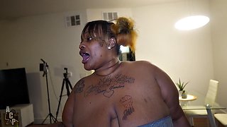 Big Butt Ebony Wifes Shocking Cheating Betrayal: Gibby the Clown Slams Her Pussy