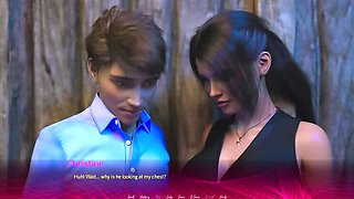 Hot MILF Wife Christine Cheats on Husband with Young Boyfriend Tobey - Full HD Uncensored Kissing Scene
