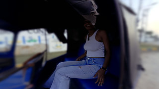 Tuktuk Raw Black Teenager Gags on BBC in POV - 8K 60fps