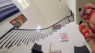 Giantesses Want to Squish Tiny Man: Mars Solo and Tatiana Vex Mistake a Tiny Man for a Bug on the Floor, Deciding How to Squash