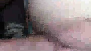 hot amateur blonde babe plays with bbc bb