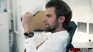 Boring day in office and ass fucking