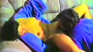 Dildos and Tongue Bring This Brunette off in No Time