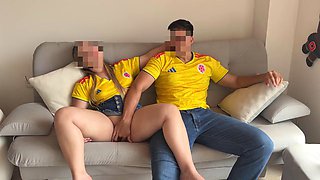 Colombian Soccer Fan Maracumangoo Takes Hardcore Anal Pounding from Her Stud, Pink Ass Drenched in Th