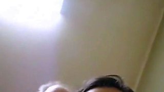 Amateur Thai in Stockings Blows and Rides a White Bull