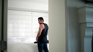 Horny Roommates Turn A Spontaneous Hookup Into A Threesome
