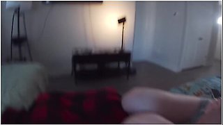 Fucking My Redhead Step Sister Because She Got Scared Udring A Scary Movie