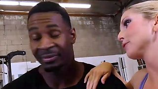 Busty blond milf loves meaty schlong big ebony cock sex