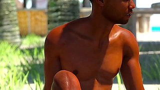 Anna Exciting Affection #75 Anna Teasing on the Beach