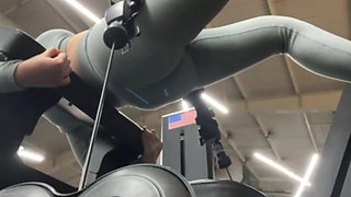 Extreme fucking anal in the gym with jucielussie