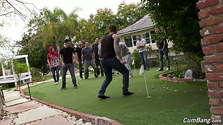 Bachelor gangbang party - Jayden Starr