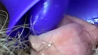 Extreme closeup big clit licking toy orgasm hairy pussy
