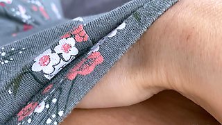 Blonde emo amateur solo masturbation