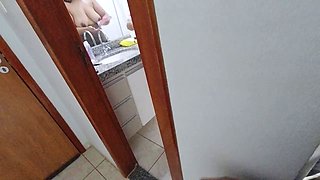Steamy Shower Tease with Nicolly Mattos Before Hardcore Pounding