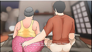 Plowed Gameplay Ass Grabs and Hairy Pussy Squirt