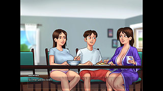DELIGHTFUL ADVENTURE WITH MY STEPSISTER WHEN WE'RE ALONE - summertime saga