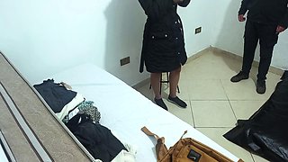 Gabi SweetCouplesStories Strips for Officer Victor After Police Chase