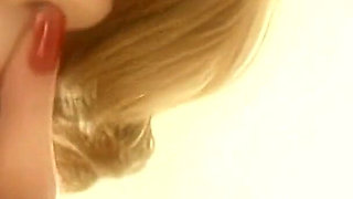 Black and white nail slutty bitch gets her face fucked and cum all over