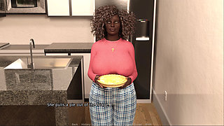 Baking with Chocolate 17 Ladesha Dressed up as a Maid