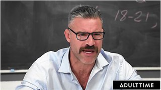 Bratty Student Coco Lovelock Spanked And Fucked By Teacher For Being Slutty At School!