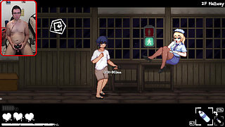 A little puppet girl fucks me hard and... (Houkago no Onigokko Gameplay3)