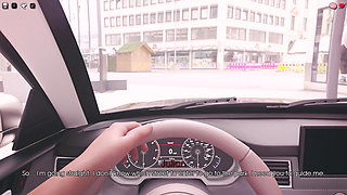 My Pleasure 3 - Lori Kissing First Time Julian in Park Then in Her Bed and Julian Watching Daphne's Shower