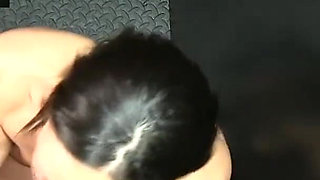 Cassie Del Isla swallows massive loads in gloryhole POV