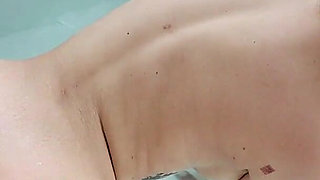Amazing Very Horny Latina in the Jacuzzi Sucking and Getting Long Cock