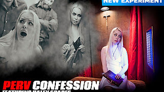 Smoking Hot Haley Spades Confesses Her Sins and Gets Punished by Stepfather Calvin