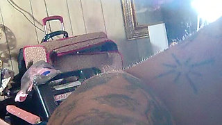 She's Sucking and Fucking the Real Fucking Machine What a Cumshot in Between